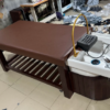 Giường gội dưỡng sinh màu nâu tại xưởng